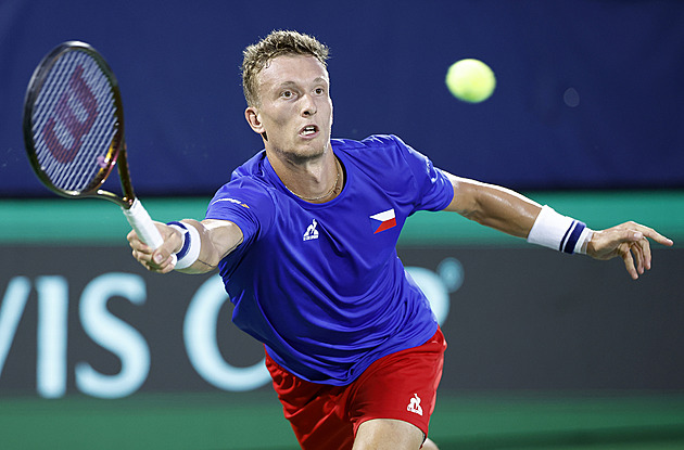 Davis Cup ONLINE: Skvělý Lehečka zdolal Fritze, v pátém zápase bojuje Menšík
