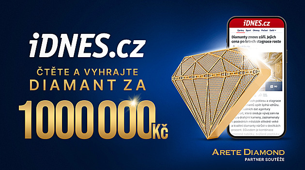 Nejdražší soutěž iDNES.cz startuje: rozdáváme peníze i milion v diamantech