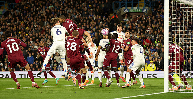 ONLINE: West Ham už bez Součka v závěru koriguje skóre na Leedsu