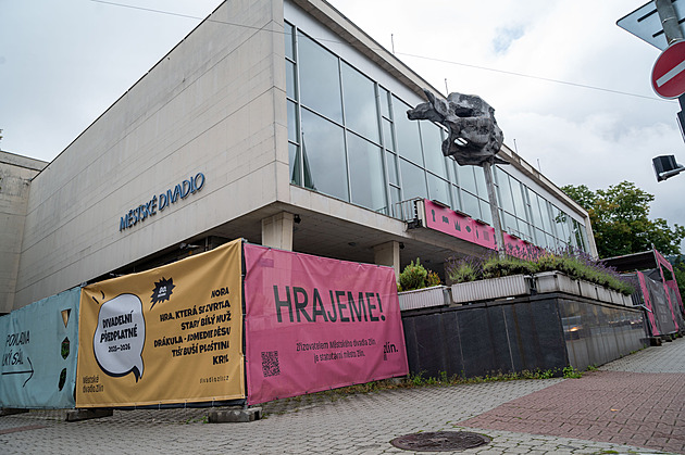 Kraj chce pomoci Zlínu s opravou fasády Městského divadla, pošle 20 milionů