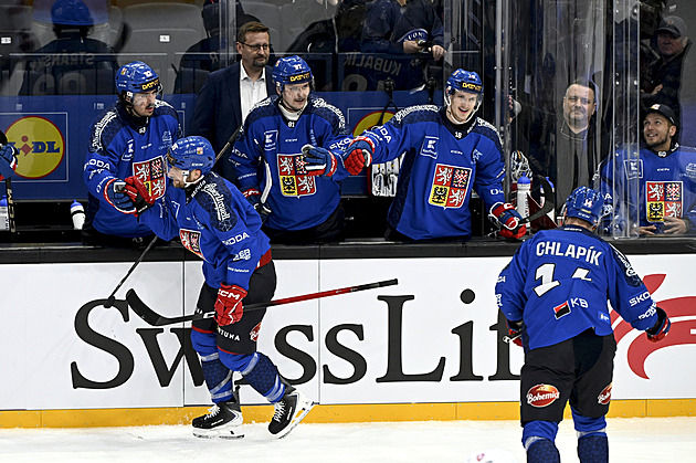 Česko - Švýcarsko 4:0. Jasná výhra a vylepšení dojmu na závěr turnaje
