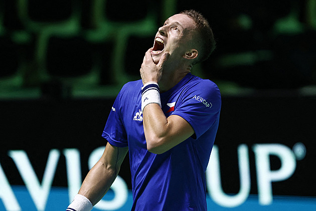 Davis Cup ONLINE: Menšík vyhrál, Lehečka se trápil. Čtvrtfinále rozhoduje čtyřhra
