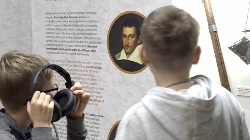 Muzeum v Uherském Brodě přibližuje Komenského život i historii regionu zábavnou formou