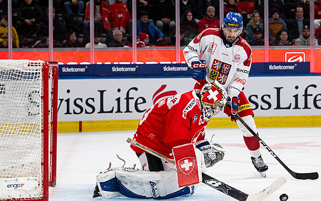 Švýcarsko – Česko 3:5. Národní tým slaví další výhru, se Švédy se utká o první místo