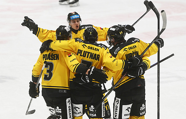 ONLINE: Pardubice vedou v Brně o dva góly, Litvínov zdolal Motor, Plzeň vede