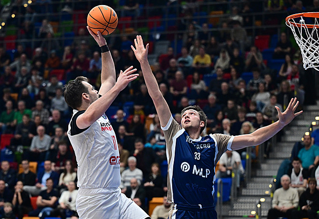 Obrat a postup. Nymburk svalil Heidelberg i doma, pokračování v LM zajistil Bohačík