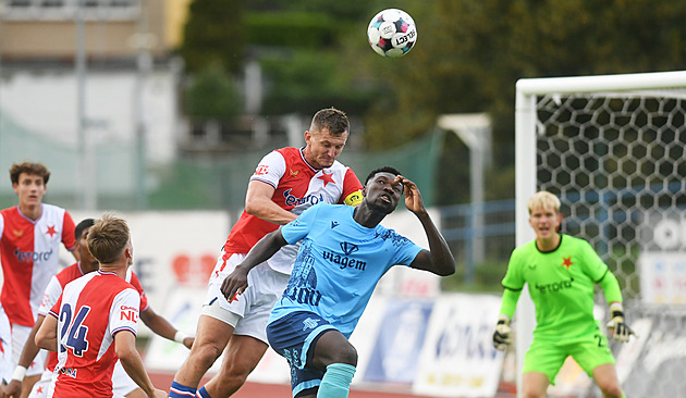 Ústí remizovalo s rezervou Slavie. Do čela druhé ligy se tak posunula Karviná
