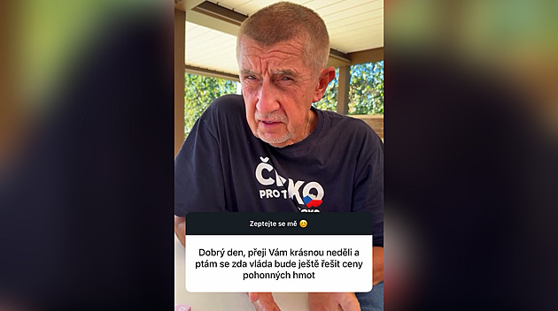 Babiš chce řešit ceny pohonných hmot. Nelze vydělávat na válce, řekl