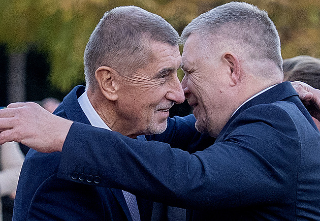 Babiš v Praze přijal Fica. Češi a Slováci jsou jako rodina, řekl